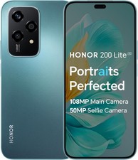 HONOR 200 Lite 256GB Smart Phone Dual SIM 5G Anti-Drop AMOLED Display Black