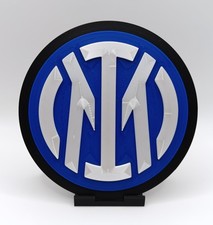 Stemma Inter Serie A FC Internazionale Scudetto Logo Football Calcio 3D Regalo