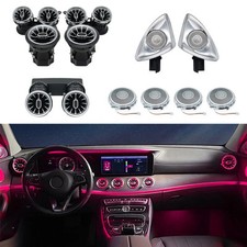 Mercedes E Class W213 2016-2023 64 Colours Ambient Light Air Vents 4D Tweeter 