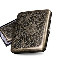 Cigarette Case Solid Metal