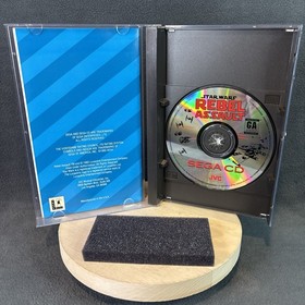 SEGA CD - Star Wars: Rebel Assault - Complete/CIB w/ Reg Card - Refurbished, Exc