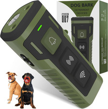 Dog Bark Deterrent Device Ultrasonic Anti-Barking Devices up to 50FT Long Range