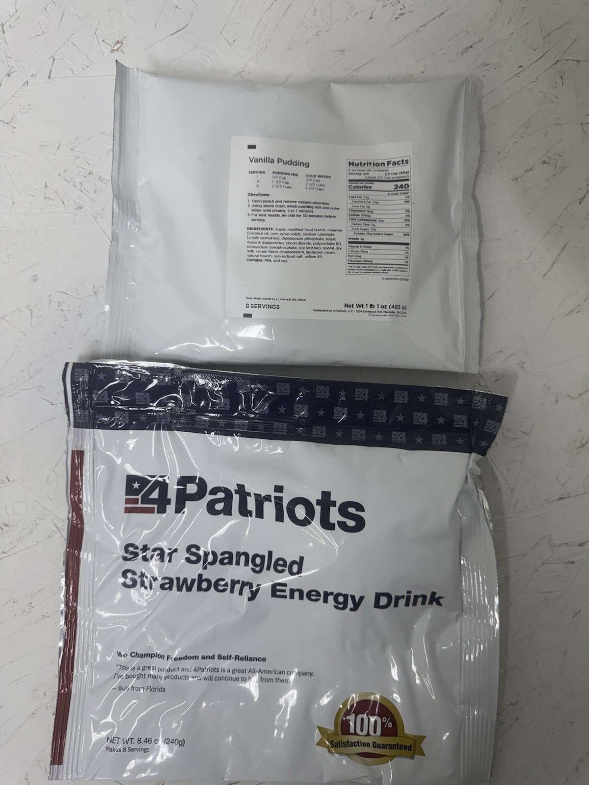 4Patriots Emergency Food Supply