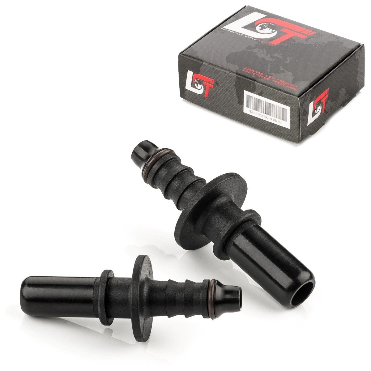 2x Counterpart Quick Release Straight Fuel Line 9.49 x 7mm for CHRYSLER