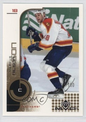 2002-03 Upper Deck MVP Exclusives 16/100 Marcus Nilson #78 1r5