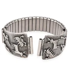 Vintage Sterling Silver Navajo Southwestern Watch Band