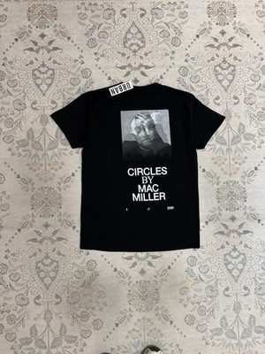 NWT Mac Miller Circles Album Tee Black Size Large