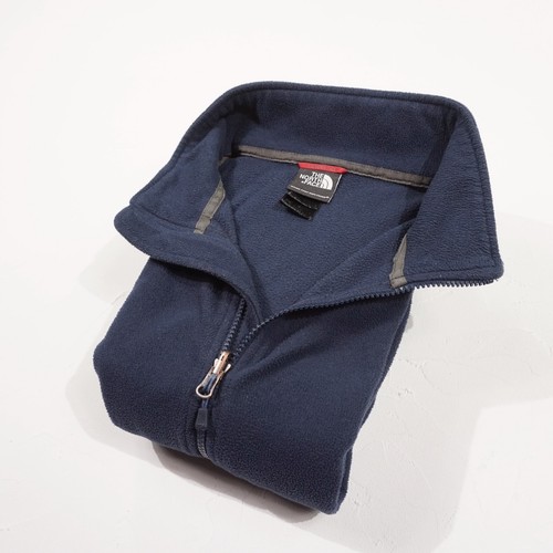 The North Face Fleecejacke Herren Gr XL dunkelblau Langarm Reißverschluss Kragen - Bild 18 von 18