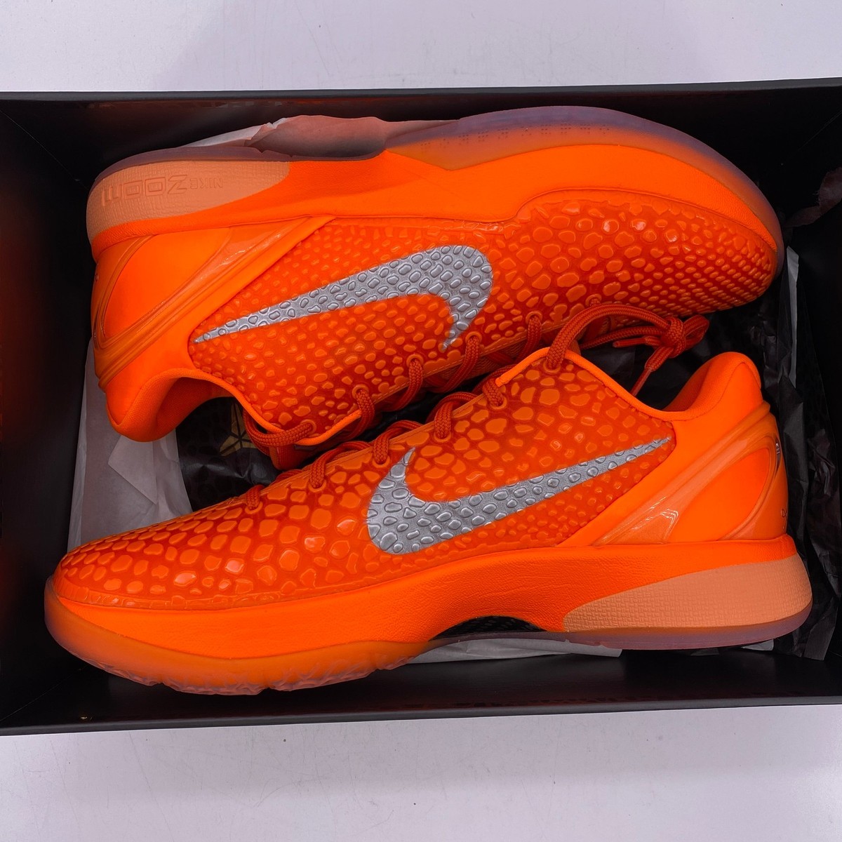 Kobe VI Protro 7.5 オレンジ Amazon.com | Nike Kobe VI Protro Total Orange Mamba Sneakers Size