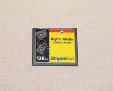 Simple Tech Digital Media 128MB Compact Flash Card Camera Memory