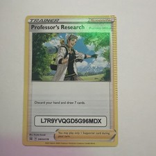 professor's research pokemon card value Professor Magnolia HR