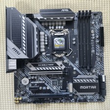 MSI MAG B460M MORTAR: LGA1200 B460 DDR4 mATX , Verified Working