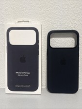 Apple Silicone Case with Magsafe for iPhone 17 Pro Max 6.9" Black Original