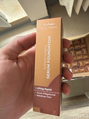 serum foundation 440 deep almond von magic finish
