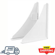 Splash Guard Kit - Prevent Water Splashing - Bath or Shower - White