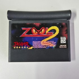 Zool 2 - Original Official Atari Jaguar Console Game Protective Case