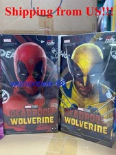 US Stock!!! Deadpool & Wolverine Action Figure ZD Toys 1:10 PVC Model Boxed Gift