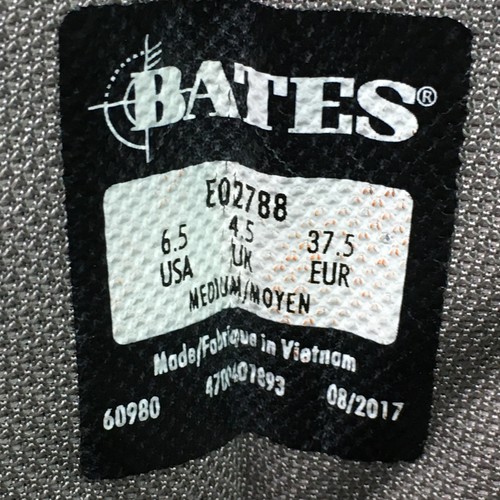 Botas tácticas de cuero negras talla 6,5 Bates para mujer GX-8 Gore-Tex CSA WP E02784 - Imagen 21 de 22