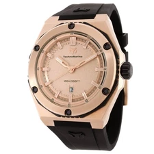 Technomarine Coral Quartz Rose Gold Dial Men's Watch TM-416065