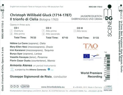 GLUCK: IL TRIONFO DI CLELIA NEW CD