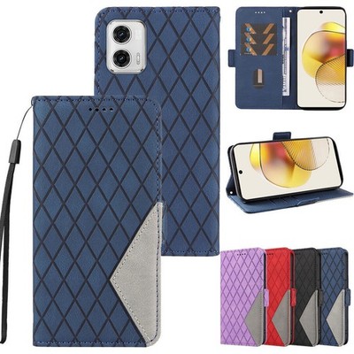 Leather Case Wallet Card Women Cover For Motorola Moto G73 G84 E13 E22 E32 E20