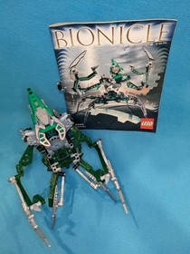 LEGO BIONICLE: Nidhiki Set 8622 W/ Instructions. Missing Disk & Box.