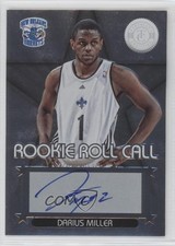 2012-13 Totally Certified Rookie Roll Call Silver Darius Miller #92 Auto 0ex8