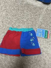 New Baby Boy Vintage Healthtex Swim Trunks Style 69107 Size 12 Months