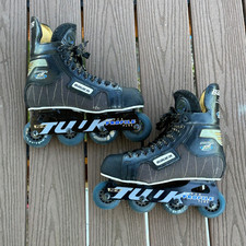 Bauer Supreme Inline Hockey Roller Blades Senior Size 8 D