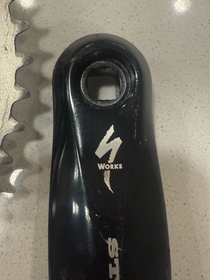 Specialized Strongarm II  44/32/22 175 CRANK SET Black 90s Vintage Mountain Bike - Image 3 of 4