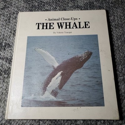 The Whale Valerie Tracqui 1995 First Edition Animal Close-Ups Charlesbridge