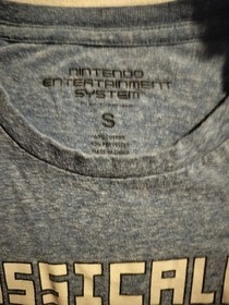 Nintendo Classically Trained Controller NES Vintage Gaming Mens T Shirt Sz Small