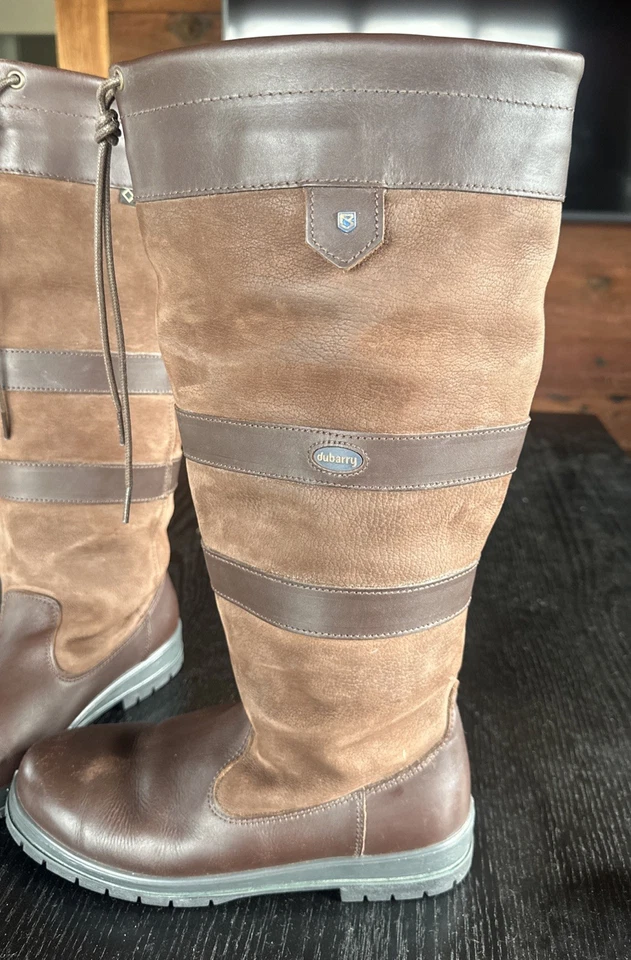 Botas Dubarry Of Ireland Galway Nogal GoreTex Mujer’s 41.5 7.5 Usadas Foto 2 de 4