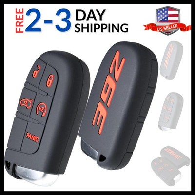 392 Silicone Key Fob Cover for Dodge Charger Challenger SRT Hornet R/T Dart D...