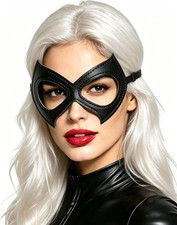 Cat Women Mask Masquerade Eye Mask Superhero Halloween Costume Unisex