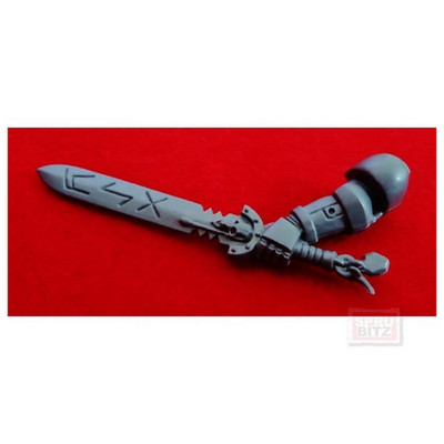 Space Wolf Pack Powersword | Warhammer 40.000 Power Schwert Wölfe GW Bits A562