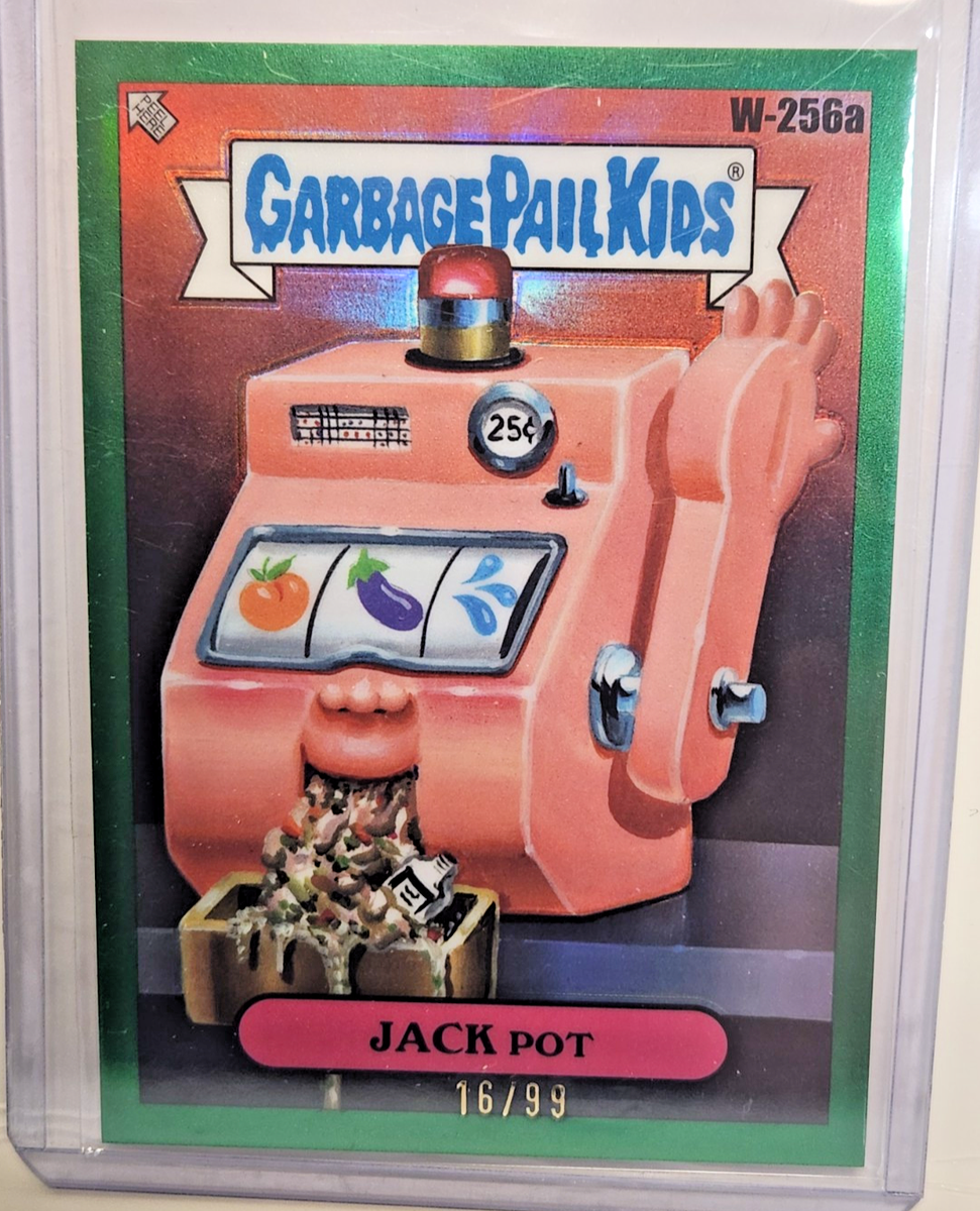 2024 Garbage Pail Kids Chrome Series 7 Jack Pot #/99 Green
