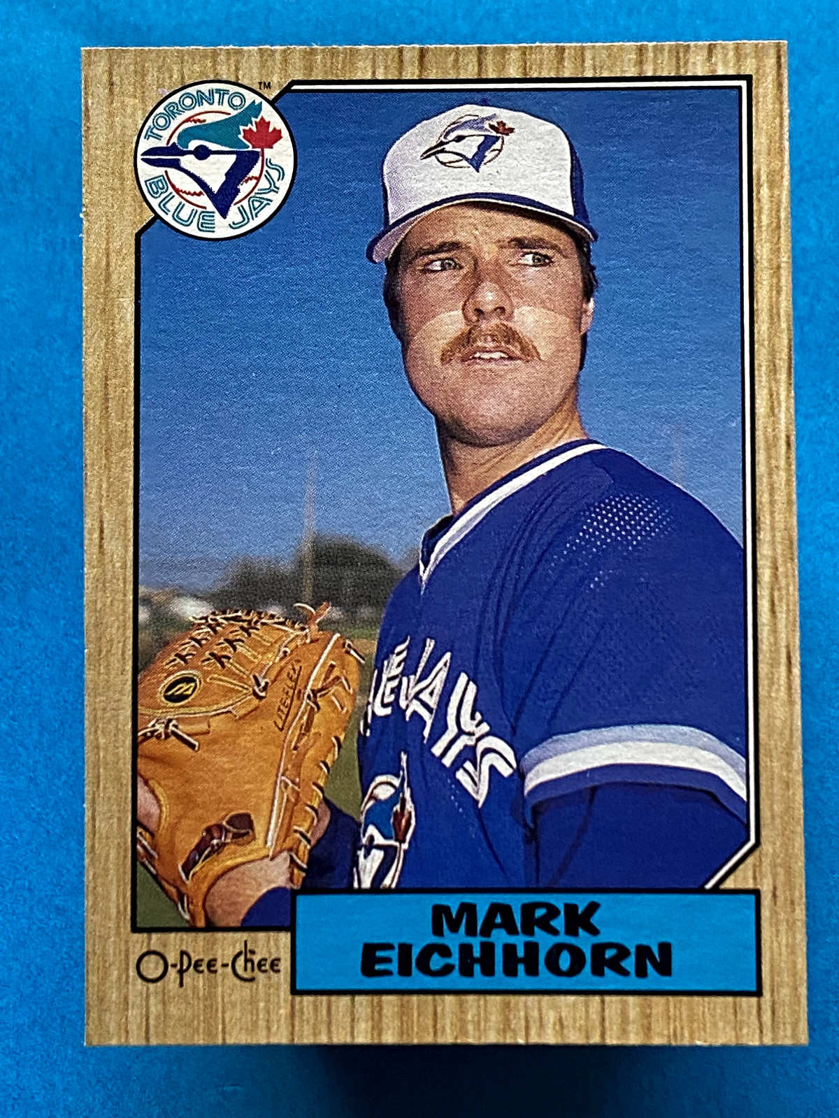 Mark Eichhorn 1987 O-Pee-Chee #371 Toronto Blue Jays