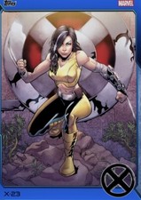 [DIGITAL] Topps Marvel - X-23 - Popular Demand 23 S1 Blue X-Men Roster