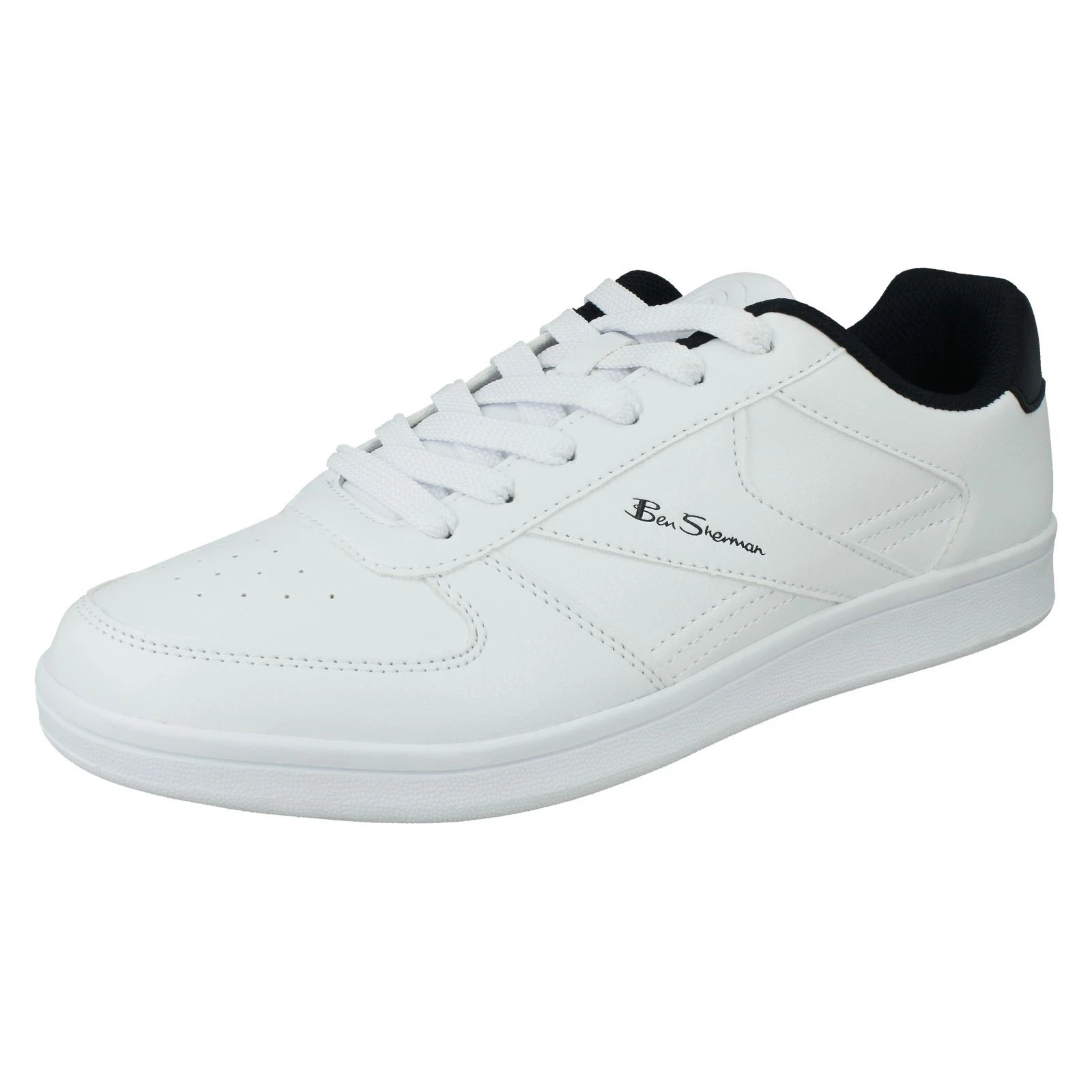 Mens Ben Sherman Casual Lace Up Campus Trainer