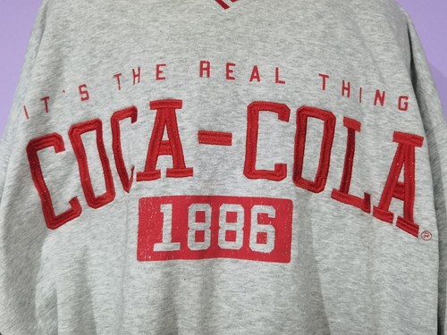 Coca-Cola Rundhalsausschnitt Vintage Old School Oversize XL - Bild 3 von 9