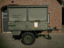 1x  Bundeswehr Anh&auml;nger Unimog mit Aufbau Feuerwehranh&auml;nger Feuerwehr ex BW (2)