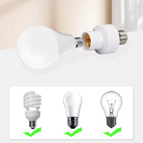 2PCS Smart Phone Control Bulb Socket E26 E27 LED Light Bulb Lamp Holder Adapter - Picture 3 of 13