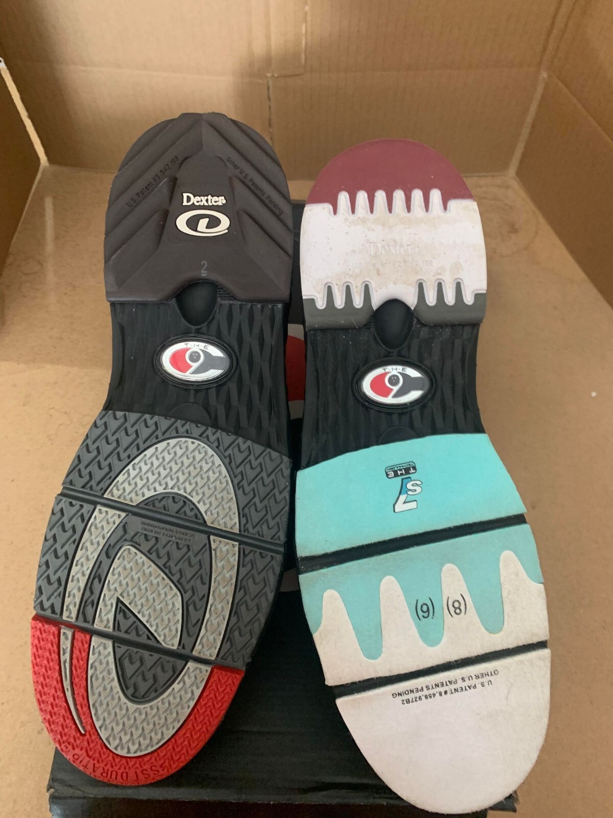 USED Dexter The 9 C9 Knit Boa Black/Red Bowling Shoes Size 12 (EBAY) eBay