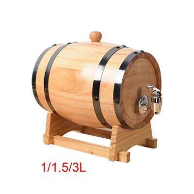 Weinfass Eiche Weinfass aus Holz mit großem Fassungsvermögen für Bier