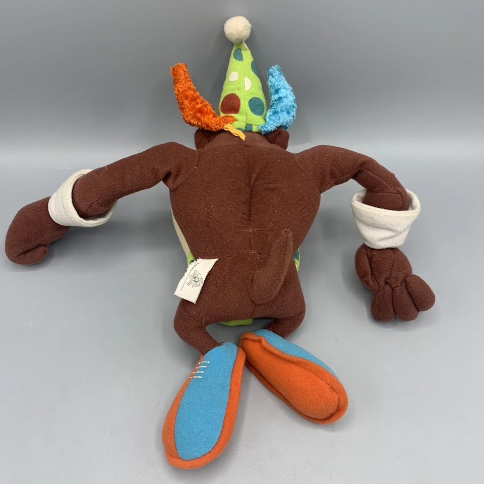 Peluche de payaso diablo de Tasmania TAZ Looney Tunes de colección Foto 4 de 4