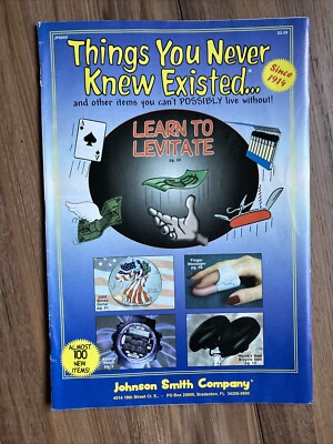Things You Never Knew Existed Catalog - Johnson Smith Company | 2000
