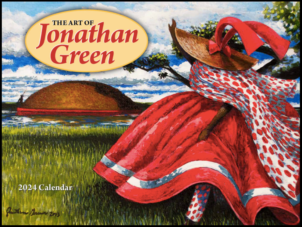 Art of Jonathan Green 2024 Calendar | eBay