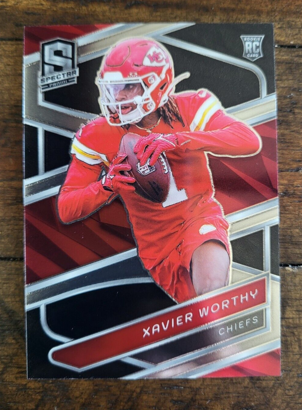 Xavier Worthy 2024 Panini Spectra #7 (RC) Chiefs