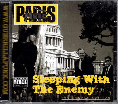 Paris Sleeping With The Enemy 2003 OG CD 1st Press Album Rap Hiphop R&B